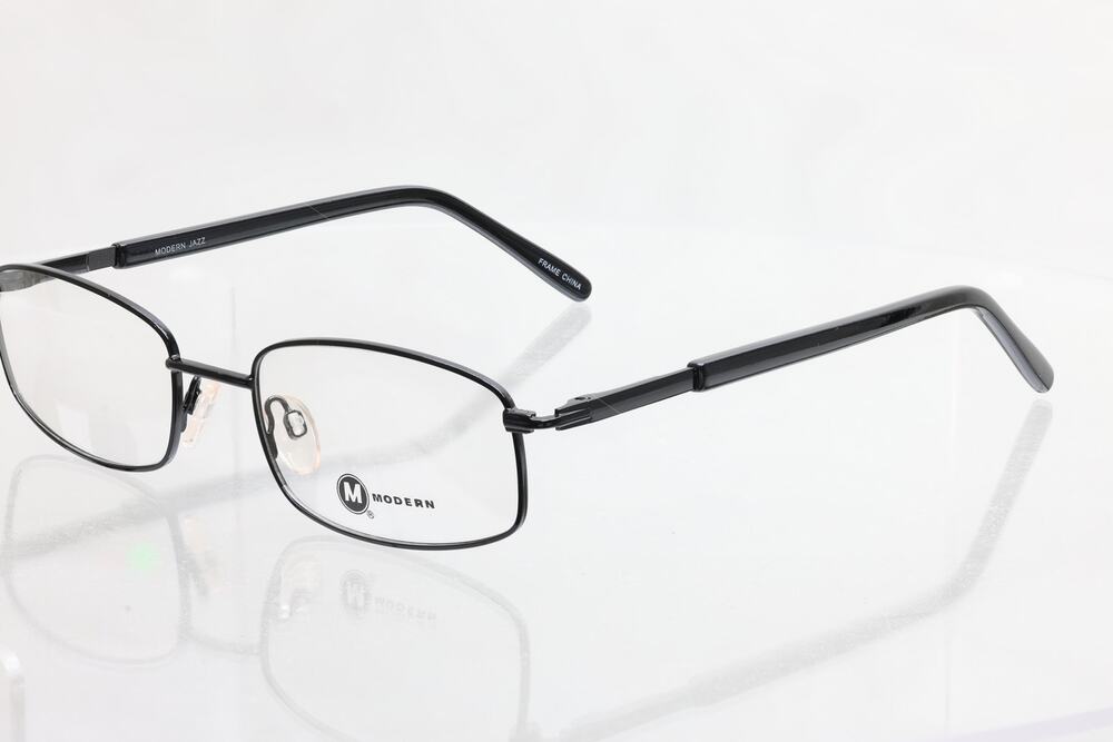Modern Jazz Black 56-18-150mm Eyeglass FRAMES ONLY - NEW/WITHOUT TAGS